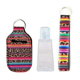 Travel Bottles with Keychain Holder Set