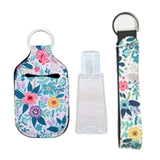 Travel Bottles with Keychain Holder Set