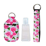 Travel Bottles with Keychain Holder Set