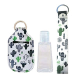 Travel Bottles with Keychain Holder Set