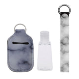 Travel Bottles with Keychain Holder Set