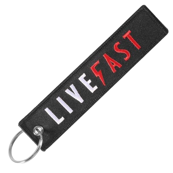 Live Fast Tag