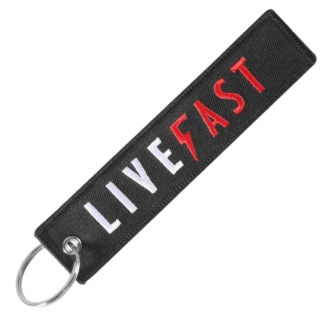 Live Fast Tag